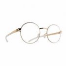 Eyeglasses Mykita APPLE Glossy Gold 013 Unisex Gold Round No 1 Collection