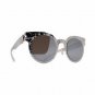 Sunglasses Mykita MMTRANSFER001 265 Silver/White Stone Round Silver Maison Margi