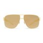 Sunglasses Mykita POLDI F9 Gold 038 Square Gold Mirrored Bernhard Willlheim