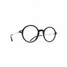 Eyeglasses Mykita TOMKIN Black/Glossy Gold 919 Unisex Black Round Lite