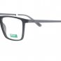 Eyeglasses Benetton BN376 V01 Unisex Black Square