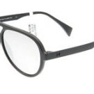 Sunglasses Eyeye ISB001 009.000 Kid Black Aviator Silver Mirrored
