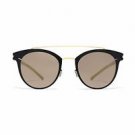 Sunglasses Mykita MARGO Gold/Jet Black 167 Women Black Cat-eye Light Gold Mirror