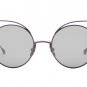 New Original Sunglasses Dita BELIEVER 23008-C-PUR Women Purple Round Gold Mirror