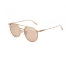 Sunglasses Vedi Vero VE700 RGD Unisex Gold Round Gold Mirrored