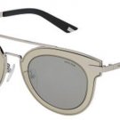 Sunglasses Police HALO 2 SPL349 579K Women Silver Cat-eye Silver Mirrored