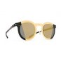 Sunglasses Mykita STUDIO 2.2 056 Women Gold/Black Round Pamir 2 Gold Studio Col