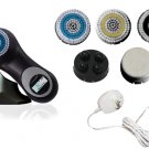 Sonic Facial Skin Care Cleansing Brush System plus pro mia - Black