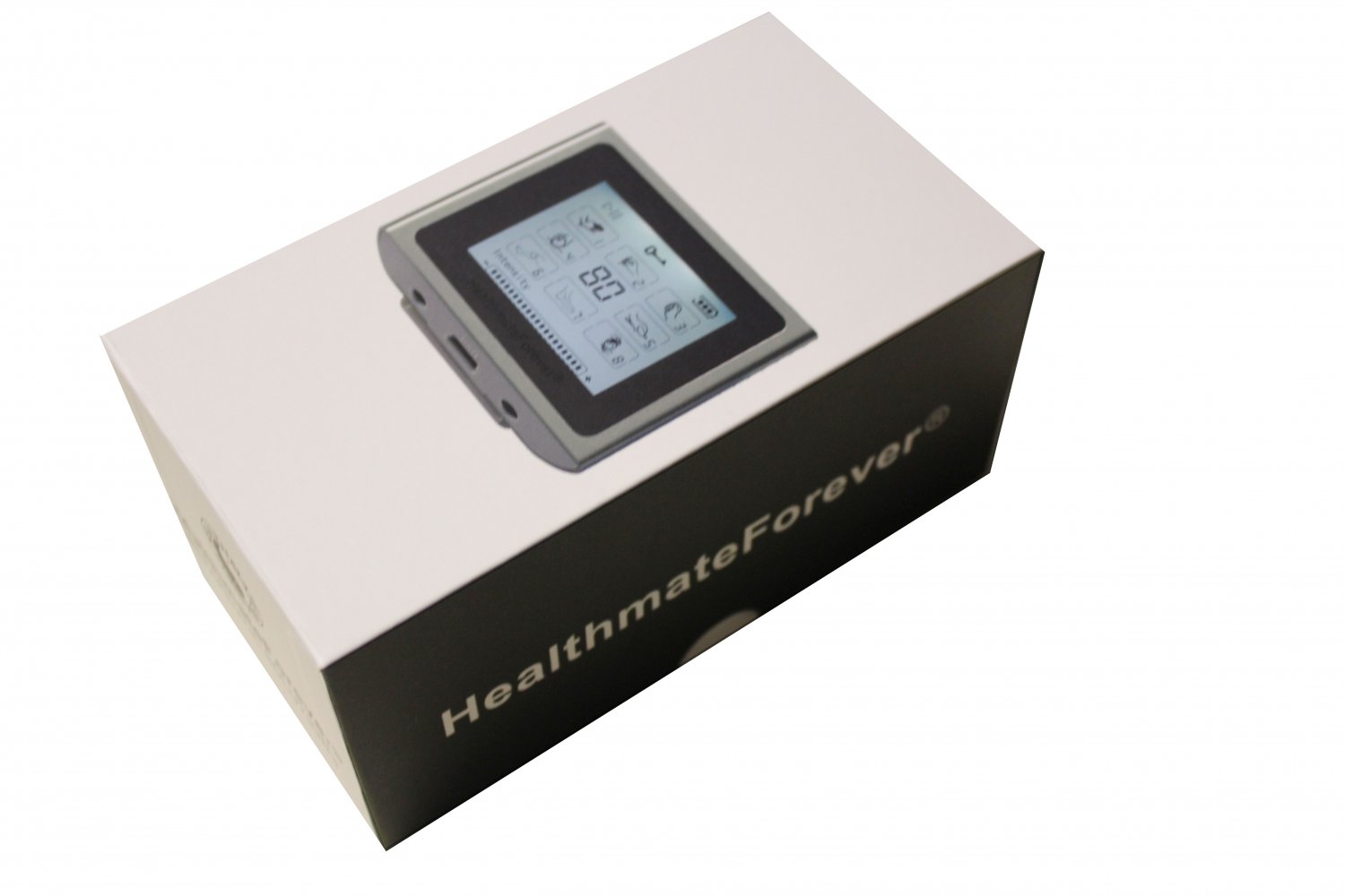 NTS8 HealthmateForever TENS Unit Electrical Muscle Stimulator Green + 2