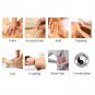 SJ8MAB HealthmateForever TENS Unit Electrical Muscle Stimulator Silver + 4in1 Leads Wire and 1 Pair