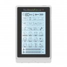 T24AB3 HealthmateForever TENS Unit Electrical Muscle Stimulator White + 2 Pairs of Pads