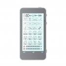 T24AB HealthmateForever TENS Unit Electrical Muscle Stimulator Silver + 2 Pairs of Pads