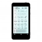 T24AB HealthmateForever TENS Unit Electrical Muscle Stimulator Black + 10 Pairs of Pads