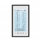 T12AB2 HealthmateForever TENS Unit Electrical Muscle Stimulator Black in White + 2 Pairs of Pads