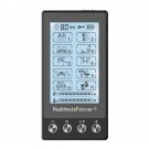 TS10AB HealthmateForever TENS Unit Electrical Muscle Stimulator Black + 10 Pairs of Pads