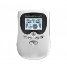 PM8 HealthmateForever TENS Unit Electrical Muscle Stimulator Silver + 5 Pairs of Pads