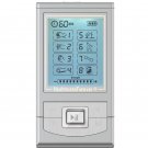NK8GL HealthmateForever TENS Unit Electrical Muscle Stimulator Silver + 4in1 Leads Wire and 1 Pair o