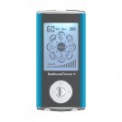 HM8ML HealthmateForever TENS Unit Electrical Muscle Stimulator Blue + 4in1 Leads Wire and 1 Pair of