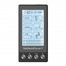 TS6AB HealthmateForever TENS Unit Electrical Muscle Stimulator Black + 10 Pairs of Pads