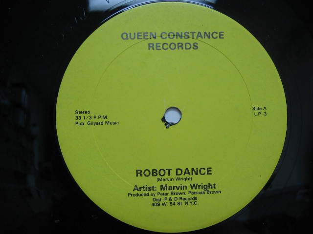 MARVIN WRIGHT * ROBOT DANCE