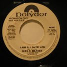 MAX D.BARNES * RAIN ALL OVER YOU
