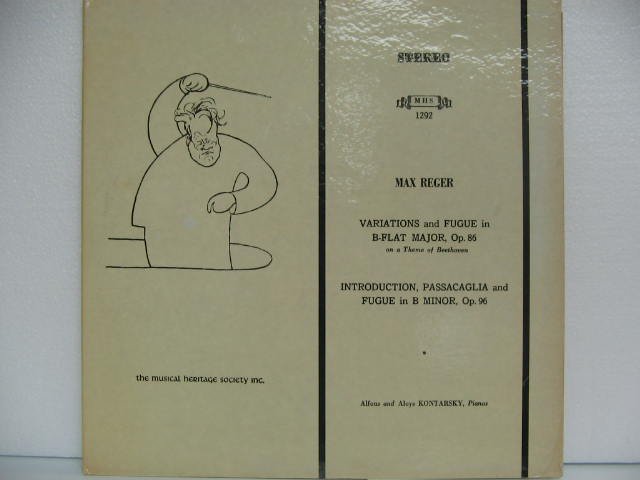 MAX REGER * VARIATIONS & INTRODUCTION