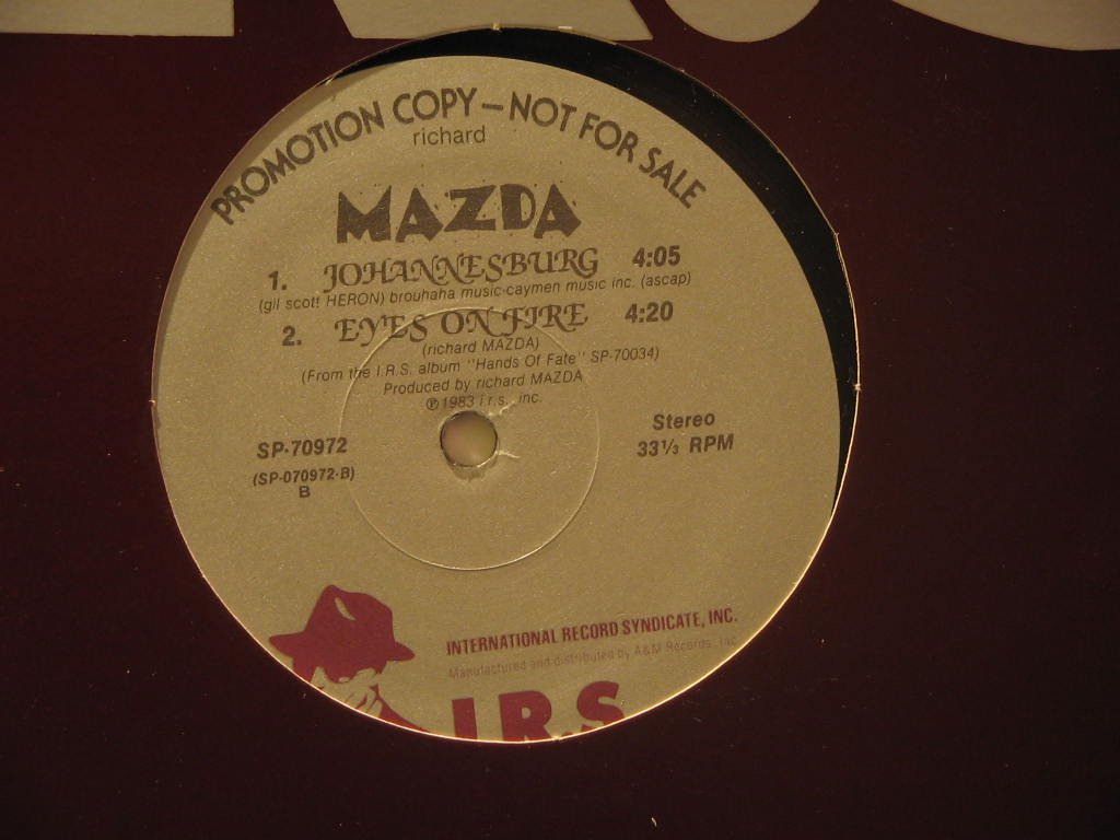 MAZDA * JOHANNESBURG
