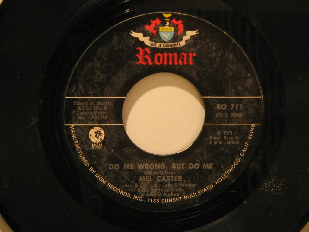 MEL CARTER * DO ME WRONG BUT DO ME/SHE IS ME