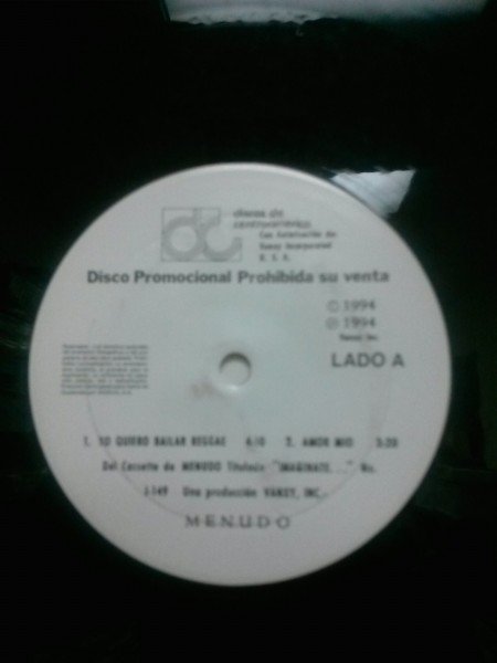 MENUDO * YO QUIERO BAILAR REGGAE