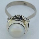 Mabe Pearl Handmade Bali 925 Sterling Silver Rings