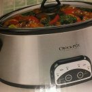 Crock Pot Programmable 4-Quart Digital Slow Cooker, Silver - SCCPVP400-S