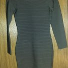 Herve Leger knit dress HRT6C667-026 W18 Black Authentic