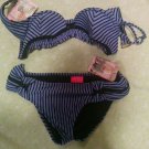 Betsey Johnson Swimsuit bikini set BLB Large L, Multi-Color