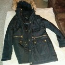 Anorak Jackets Parka :Womens Anorak Color Black, Nylon Solid  CooGI, M