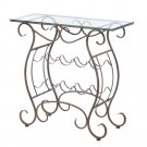 Vineyard Wine Rack Table - 14.00" W x 32.00" H x 32.00" LMaterials: Iron