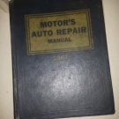 Motor's Auto Repair Manual 1962, 25th Edition Hardcover