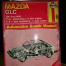 Mazda glc 1981 thru 1985  Manuals Haynes- Car Manuals