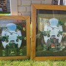 John Deere Celebrating 160 years 1837 to 1997 Framed John Deere Advertising Sign