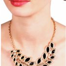 Armo Fashions Midnight Leaf Necklace