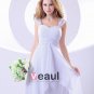 Sweetheart Knee-Length Chiffon Bridesmaid Dress