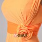 A-Line Spaghetti Straps Knee-Length Chiffon Bridesmaids Dresses