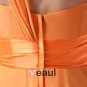 A-Line Spaghetti Straps Knee-Length Chiffon Bridesmaids Dresses