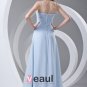 Spaghetti Straps Pleated Floor Length Chiffon Woman Bridesmaid Dress