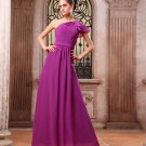 Modern Chiffon One Shoulder Floor Length Bridesmaid Dresses