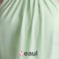 Fashion Chiffon Pleated Halter Knee Length Bridesmaid Dress