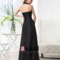 Taffeta Floor Length Halter Pleated Solid Bridesmaid Dress