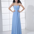 Chiffon Beading Sweetheart Floor Length Bridesmaid Dresses