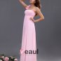 Chiffon One Shoulder Ruffle Floor Length Bridesmaid Dresses