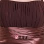 Sheath Spaghetti Straps Knee-Length Taffeta Organza Bridesmaids Dresses
