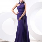 Chiffon Pleat One Shoulder Sleeveless Bridesmaid Dresses